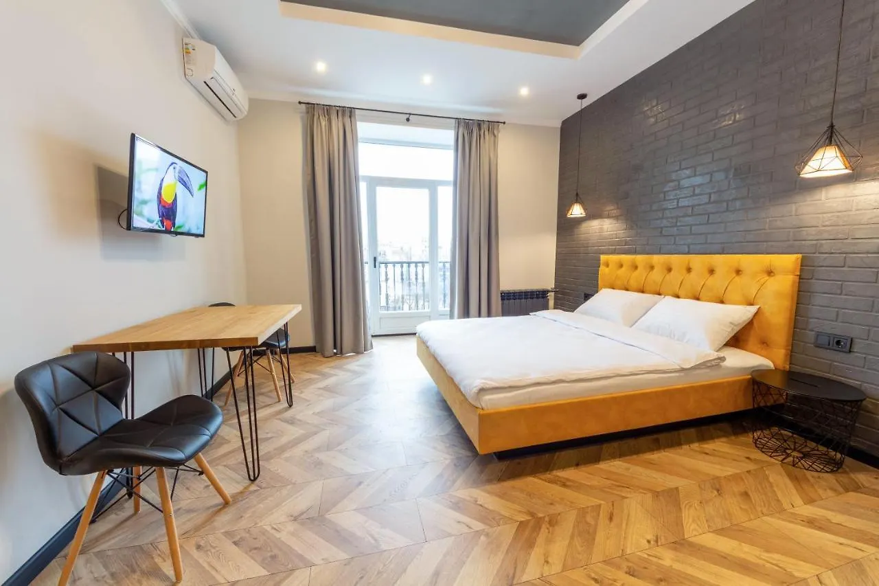 **** Apartmanhotel Idea Design Apart-Hotel Prorizna Kijev Ukrajna