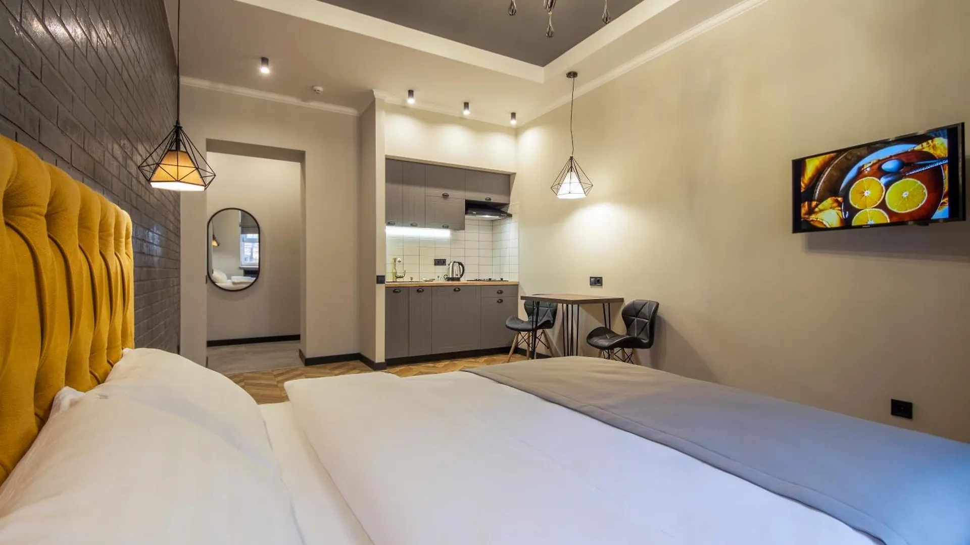 **** Apartmanhotel Idea Design Apart-Hotel Prorizna Kijev Ukrajna