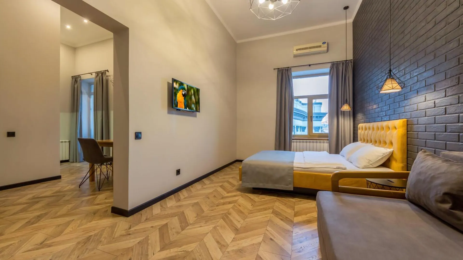 Idea Design Apart-Hotel Prorizna Kijev Ukrajna